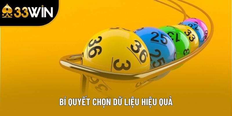 Bí quyết chọn dữ liệu hiệu quả