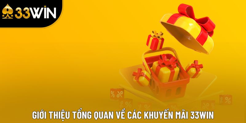 Giới thiệu tổng quan về các khuyến mãi 33win